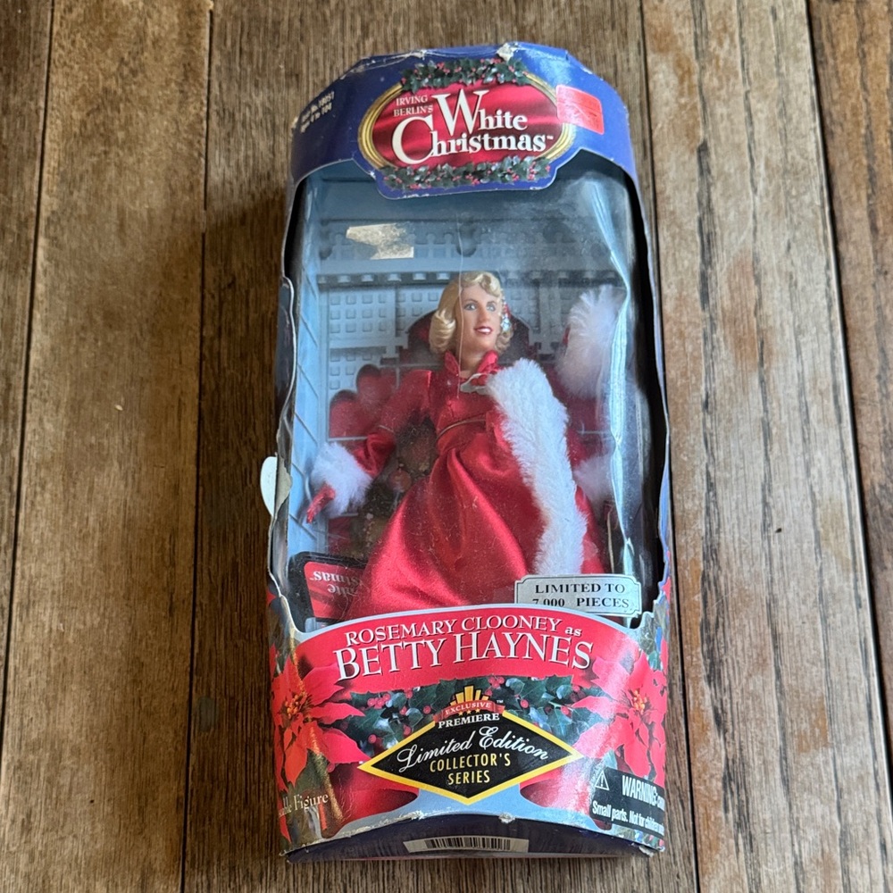 Vintage 1998 Rosemary Clooney Betty Haynes White Christmas